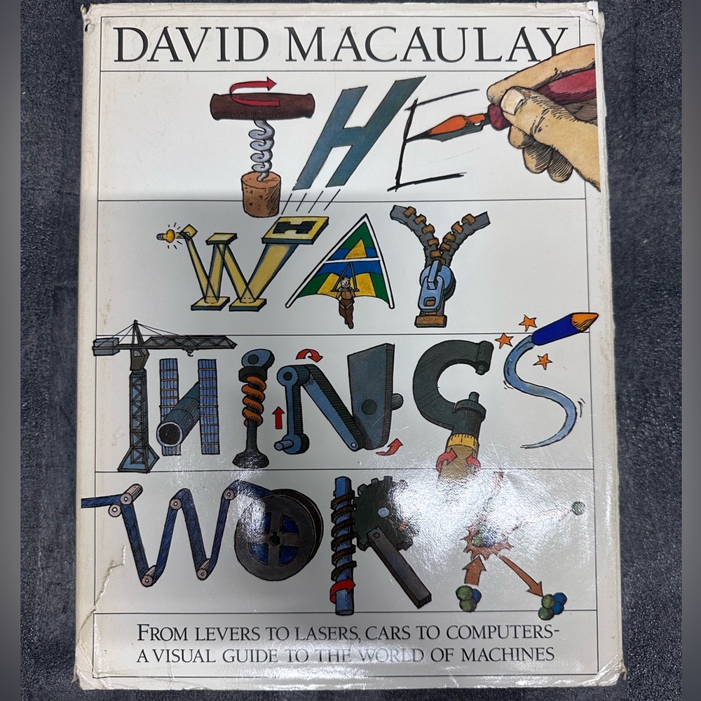 The Way Things Work by David Macaulay Educational Childrens Picture Book